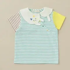 ベイビーチアー ねこえり 半袖 110 新品未開封のサムネイル