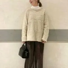 オーバーサイズ ニット