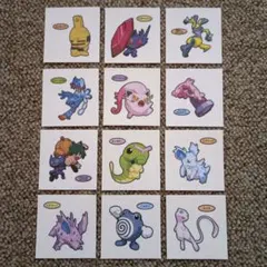 【匿名配送】　ポケモン　デコキャラシール　まとめ売り