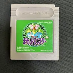 ポケットモンスター 緑 ゲームボーイ　ソフト