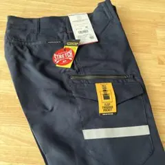 ANDARE SCHIETTI A-7075 ストレッチ作業パンツ M ネイビー