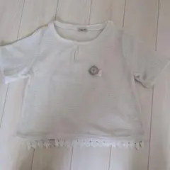 【未使用】サマンサモスモス　サマーニット　タンクトップ　ブローチ付き　3点セット