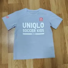 UNIQLO サッカーキッズ Tシャツ 1枚　130のサムネイル