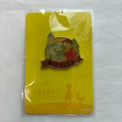 2) 新品未開封　アルプスの少女ハイジ ピンバッジ　ユキちゃん