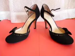 ジル スチュアート スエードパンプス