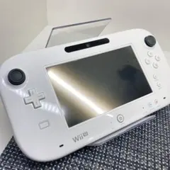 【フルメンテナンス】WiiU ゲームパッド ホワイト 白色 純正品 f