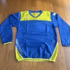 canterbury ラグビー ウォームアップウェア 青/黄 130センチ - メルカリ