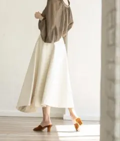 NOBLE ノーブル　フレアスカート