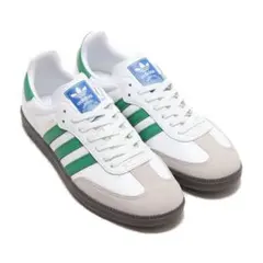 adidas SAMBA /グリーン スニーカー