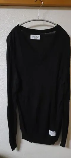 wackomaria　ワコマリア　ブラック Vネック セーター ニット