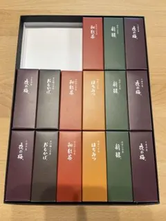 とらや 小形羊羹 15本入 詰め合わせ 夜の梅 新緑 はちみつ 和紅茶 おもかげのサムネイル