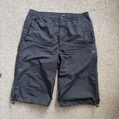 00s Nike ギミック クロップド ナイロン パンツ ブラックのサムネイル