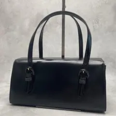 良品✨4℃ ヨンドシー ハンドバッグ オールレザー フォーマル 冠婚葬祭 黒のサムネイル