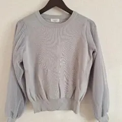 Té chichi グレー 長袖ニット