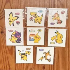 ポケモンパン　シール　ピチュー　ピカチュウ　ライチュウ　8枚　まとめ売り