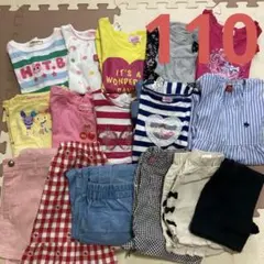 女の子　110 まとめ売り　16点　春夏秋　保育園