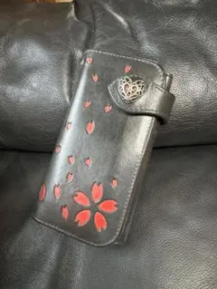 アルズニ長財布　桜型抜き　ライダース　お買い得商品 2025年最新】アルズニ桜長財布の人気アイテム - メルカリ