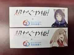 超かぐや姫 岳南電車 コラボ 一日フリー乗車券 2枚セット 有効期限切れ