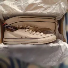 CONVERSE ホワイト ローカットスニーカー 26.5cm