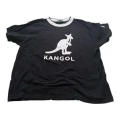 【美品】KANGOL カンゴール リンガー Tシャツ L レディース 黒のサムネイル