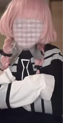 にじさんじ 周央サンゴ コスプレ 七次元生徒会 衣装＆ウィッグ(2種)