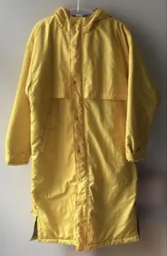 プリントスター　ベンチコート　イエロー　Lサイズ