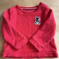 トミーヒルフィガー　スウェット　80 赤　トレーナー