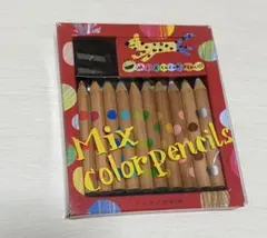 コクヨ ミックス色鉛筆 10本セット 鉛筆削り付き