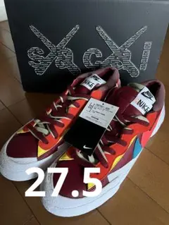 KAWS × sacai × Nike Blazer Low 27.5
