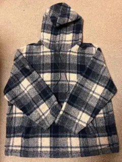 POLO SPORT ボア チェックパーカー