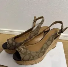 COACH サンダル　パンプス