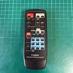 Canon ビデオカメラリモコン　WL-D71のサムネイル