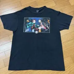 アニメTシャツ　鬼滅の刃 Tシャツ 黒　Lサイズ