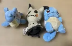 ポケモン ぬいぐるみセット ゼニガメ　ラプラス　エミっキュ　ポケットモンスター