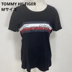 TOMMY HILFIGER（トミーヒルフィガー）ロゴプリントTシャツ 黒 Mのサムネイル