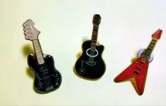 THE ALFEE アルフィー 高見沢俊彦 ギター型 ピンバッジ ピンズ セット