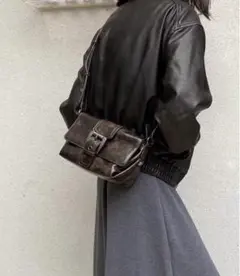 2wayスクエアショルダーバッグ　ベルト2本