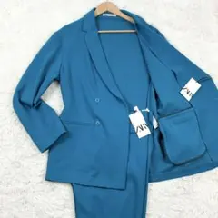 タグ付き新品未使用品 ZARA ザラ ダブルスーツ セットアップ XL