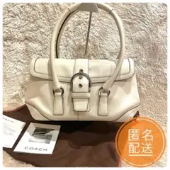 美品✨　コーチ ソーホー　フラップ　サッチェル　ショルダーバッグ　保存袋付き
