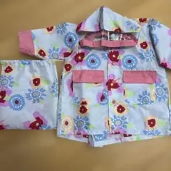 branshes ベビーレインコート 90 花柄