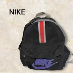 NIKE ミニリュック ブラック パープル バックパック ナイキ レディースのサムネイル
