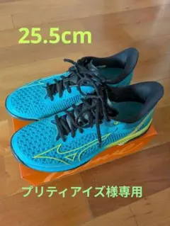 Mizuno テニスシューズ ブルー イエロー