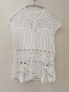 y*u様 Mame Kurogouchi マメクロゴウチ Lace Knitte - メルカリ