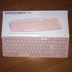 ロジクール K580 スリム マルチデバイス ワイヤレス キーボード テンキー付