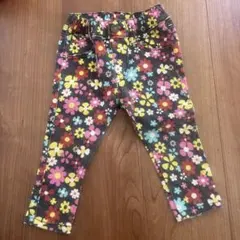 JUNK STORE 花柄 ロングパンツ 80サイズ