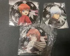 銀魂　一番くじ坂田銀時　神楽　神威缶バッジ