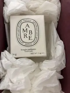 Diptyque キャンドル Ambre アンブル190g 新品未開封 巾着 - メルカリ