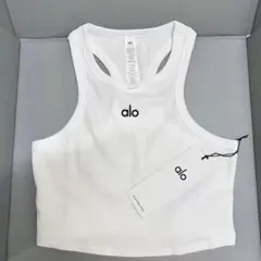 alo Seamless リブ フェイバリット ブラタンクホワイト XXS - メルカリ