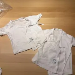 【新品・水通しのみ】UNIQLO ベビー肌着 短肌着 2枚セット