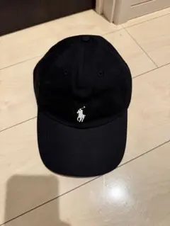 タグ付　試着のみ新品　ポロラルフローレン　キャップ　polo ブラック　ホワイト